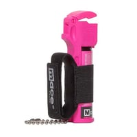 PEPPER MACE JOGGER - HOT PINK 18GSport Pepper Spray Pink - Up to 20 Bursts - 18 grams - 12 Range - UV dye leavesa long-lasting residue to support investigation and identification - OC pepper spray causes respiratory distress and coughing, impaired vision - Hand Strapspray causes respiratory distress and coughing, impaired vision - Hand Strap | 022188807608
